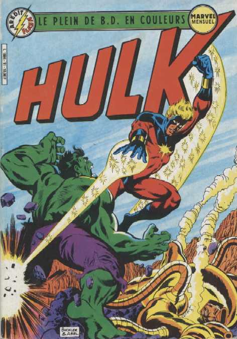 Une Couverture de la Srie Hulk Comics